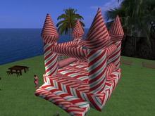 Gryphon's Bounce House (Candy Cane)