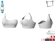 Dae Obj FBX For One Shoulder Crop Top Slink, Maitreya, Ocacin Voluptuous, Belleza, Tonic, Classic