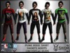 V8 shop punk rock shirt shorts boots universal hud pack