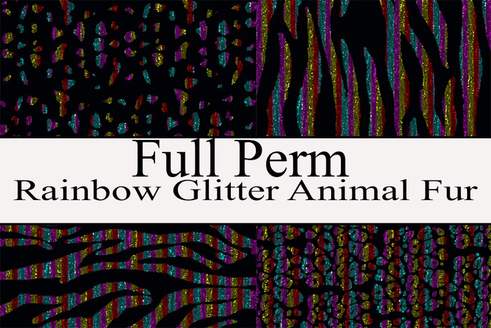 Rainbow pride  Glitter Textures