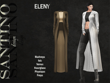 Santino Design-Long Cardigan-Brown