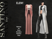 Santino Design-Long Cardigan-Pink