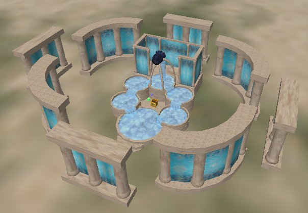 Bathing Pools - Blue