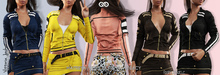 VITTORIA FEMALE JACKET COLORS FATPACK- MESH - Maitreya Lara, Belleza Freya, Legacy - FashionNatic