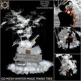 GD MESH WINTER MAGIC PIANO TREE