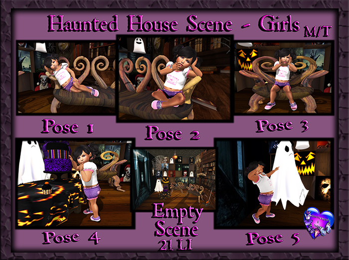 GP&D/P&A - Haunted House Scene - Girls - Fat Pack - M/T