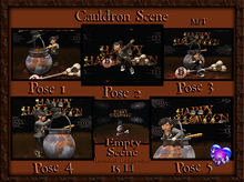 GP&D/P&A - Cauldron Scene - Girls - Fat Pack - M/T