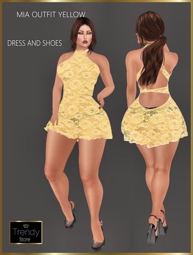 90 [TS] MIA OUTFIT YELLOW