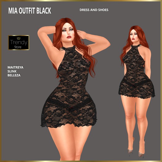 86 [TS] MIA OUTFIT BLACK