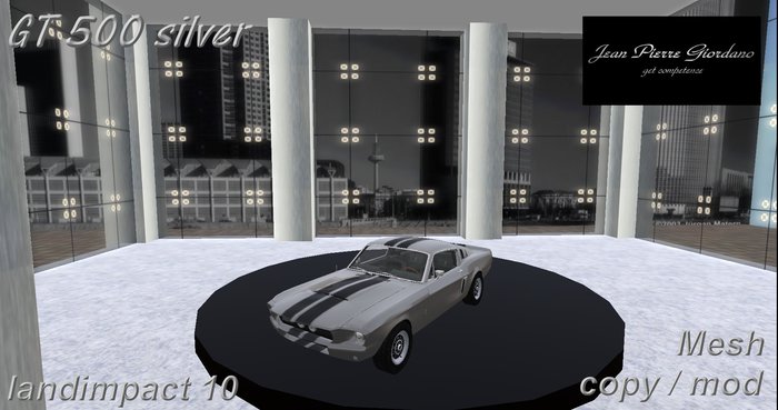 GT500 silver mesh BOX