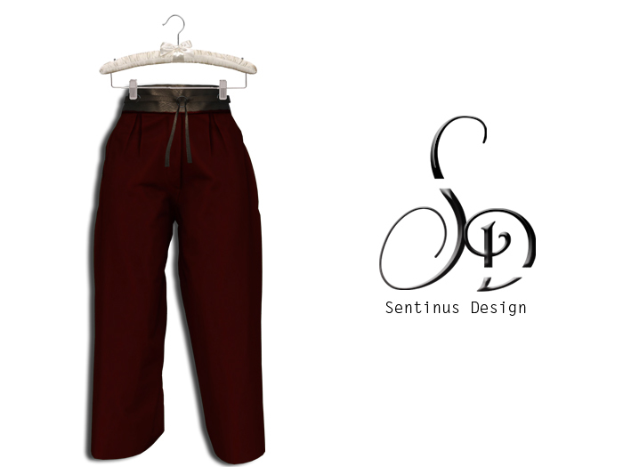 -Sentinus- Wei Pants Red