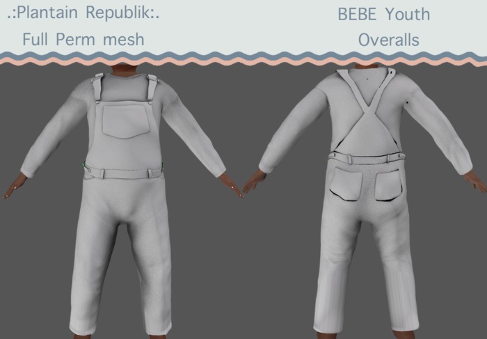 .:PR:. Coveralls DEMO BEBE Youth