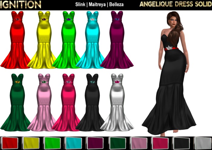 Ignition Angelique Dress Solid