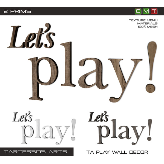 ::TA Play Wall Decor - Copy