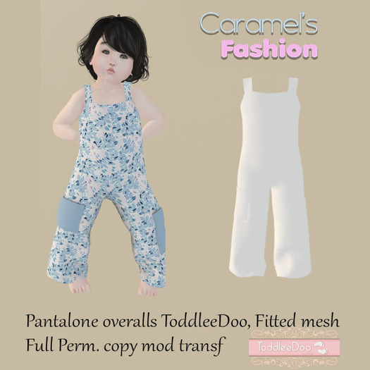 CF Pantalone Overalls TD Fullperm