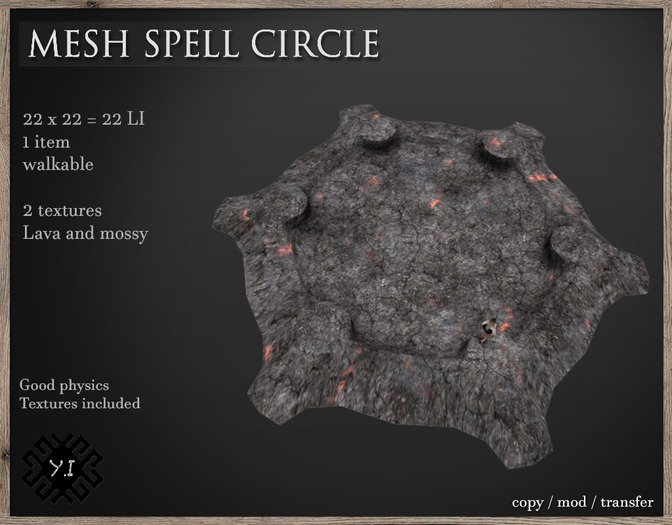 Y.I - Stone Spell CIrcle 