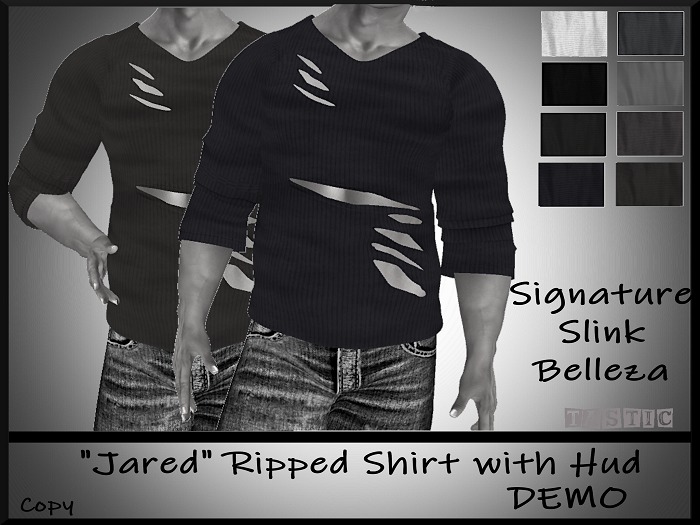 Tastic-Jared Ripped Shirt-Demos w/hud