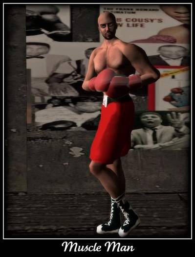 Pics n Poses - M - Muscle Man