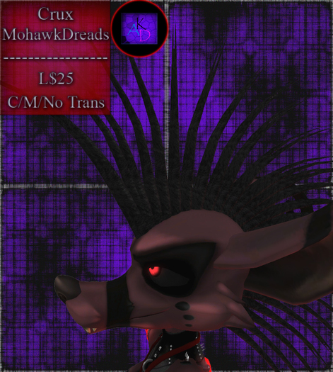 (KAD) - Crux Mohawk Dreads