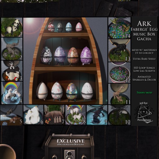 3rd Eye_ Ark 10 Ravens  Music Box COMMON