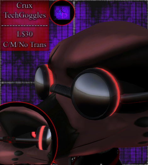(KAD) - Crux TechGoggles