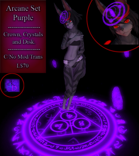 (Artistic Designs) - Arcane Set Purple