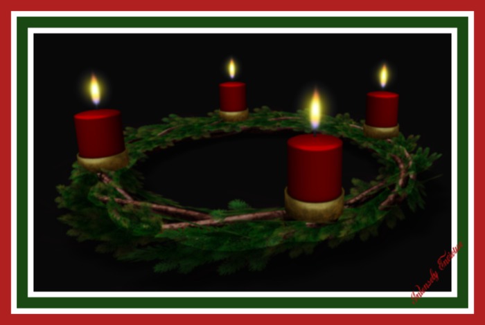 .:Bee Designs :. whistler Advent wreath