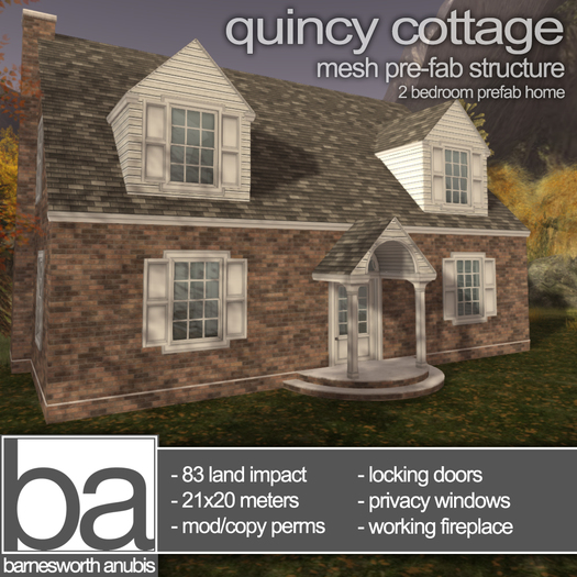 [ba] quincy cottage - packaged