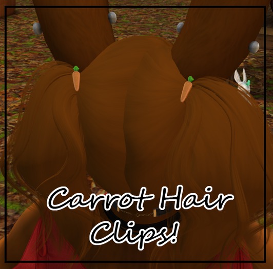 .:ARC:. Carrot Hair Clips