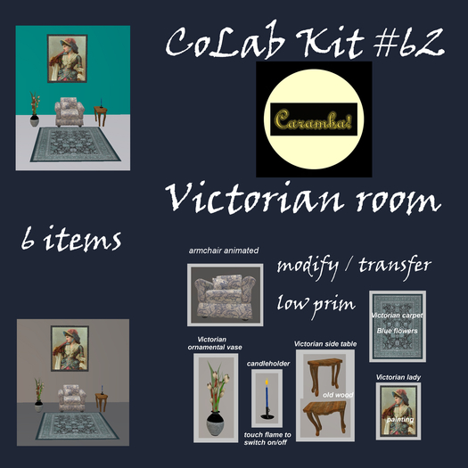Caramba - CoLab Kit #62 - Victorian Room