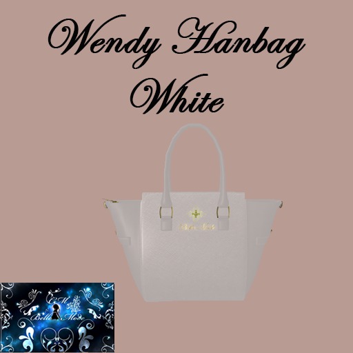 Wendy Handbag White  (Boxed)