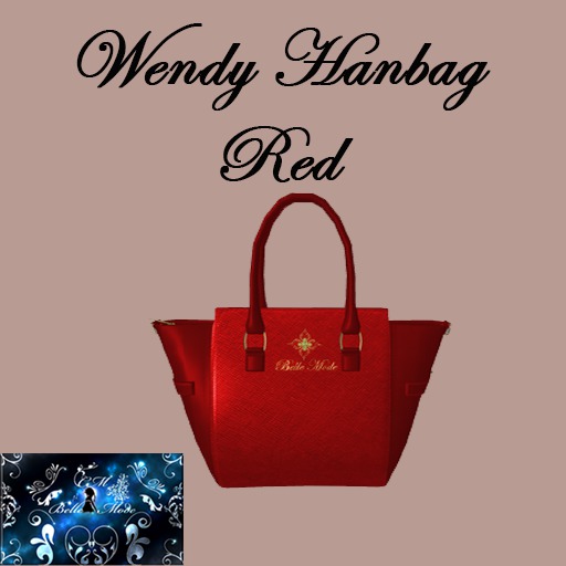 Wendy Handbag Red  (Boxed)