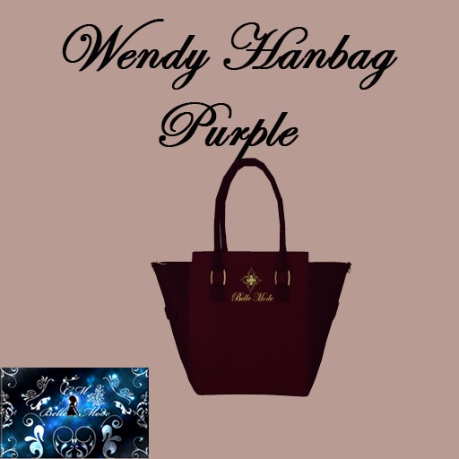 Wendy Handbag Purple  (Boxed)