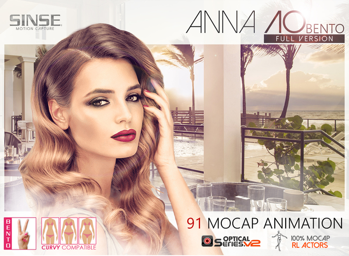 [SINSE] Anna AO BENTO Full Version Motion Capture Optical Series v2