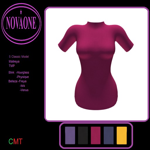 NVO84 T-shirt mini dress4