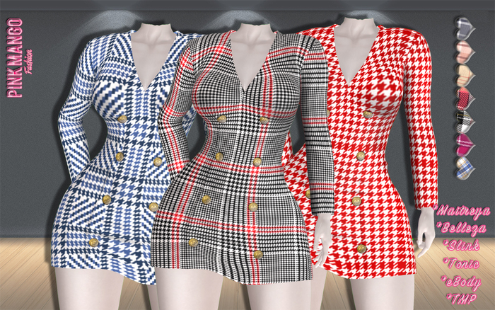 *Pink Mango* Lorelai Dress