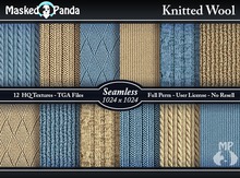 #25 Masked Panda - Knitted Wool
