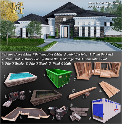 HILL - Property Flip Gacha Full Set