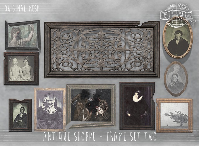 -DRD- Antique Shoppe - Frame Set Two (add)
