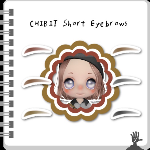 CHIBIT Short Eyebrows - UME (add)