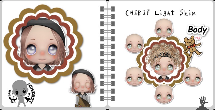 CHIBIT APPLIER Light Skin - UME  (add)