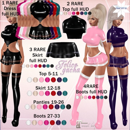 10. AURORA Felice top violet