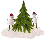 Tams - Christmas Tree Decorating Fun