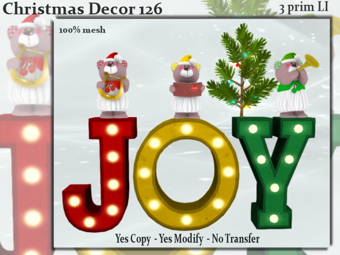 !MC! Christmas decor 126 - 3pi - CM