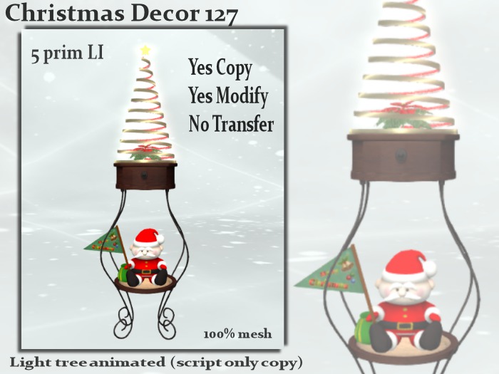 !MC! Christmas decor 127 - 5pi - CM