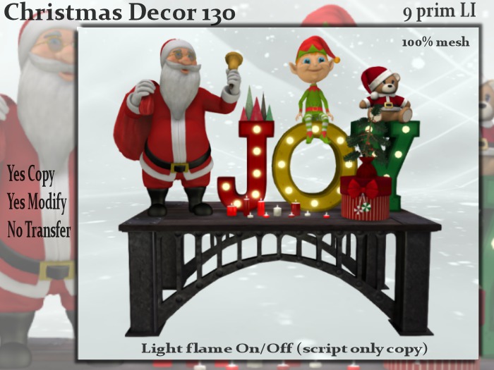 !MC! Christmas decor 130 - 9pi - CM