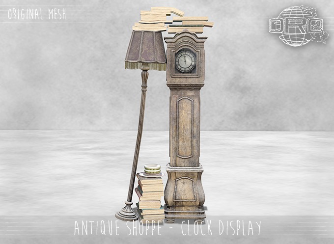 -DRD- Antique Shoppe - Clock Display