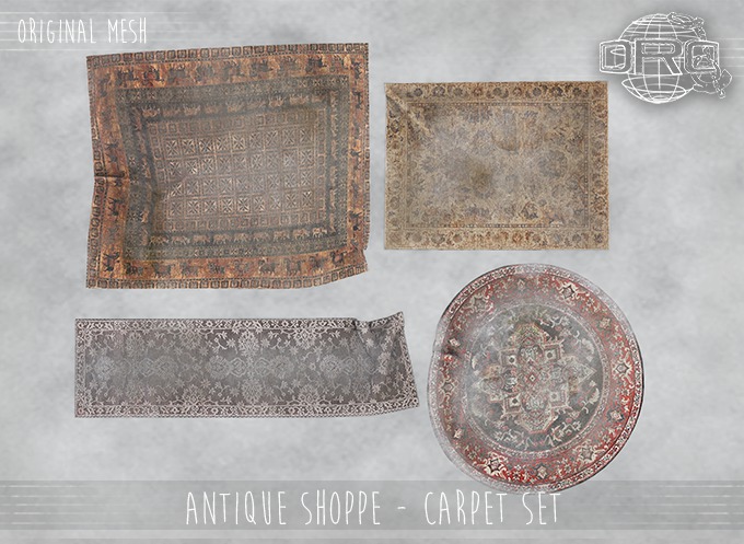 -DRD- Antique Shoppe - Carpet Set (add)