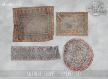 -DRD- Antique Shoppe - Carpet Set