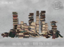 -DRD- Antique Shoppe - Book Stack Pack